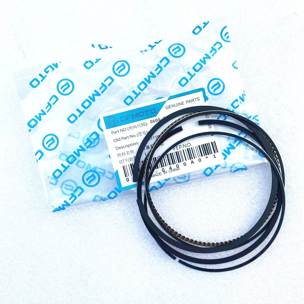 Original Piston Ring Set For CF MOTO 600cc ATV UTV Parts Cforce Zforce X6/Z6 CF196 ENGINE 0600-0400A0