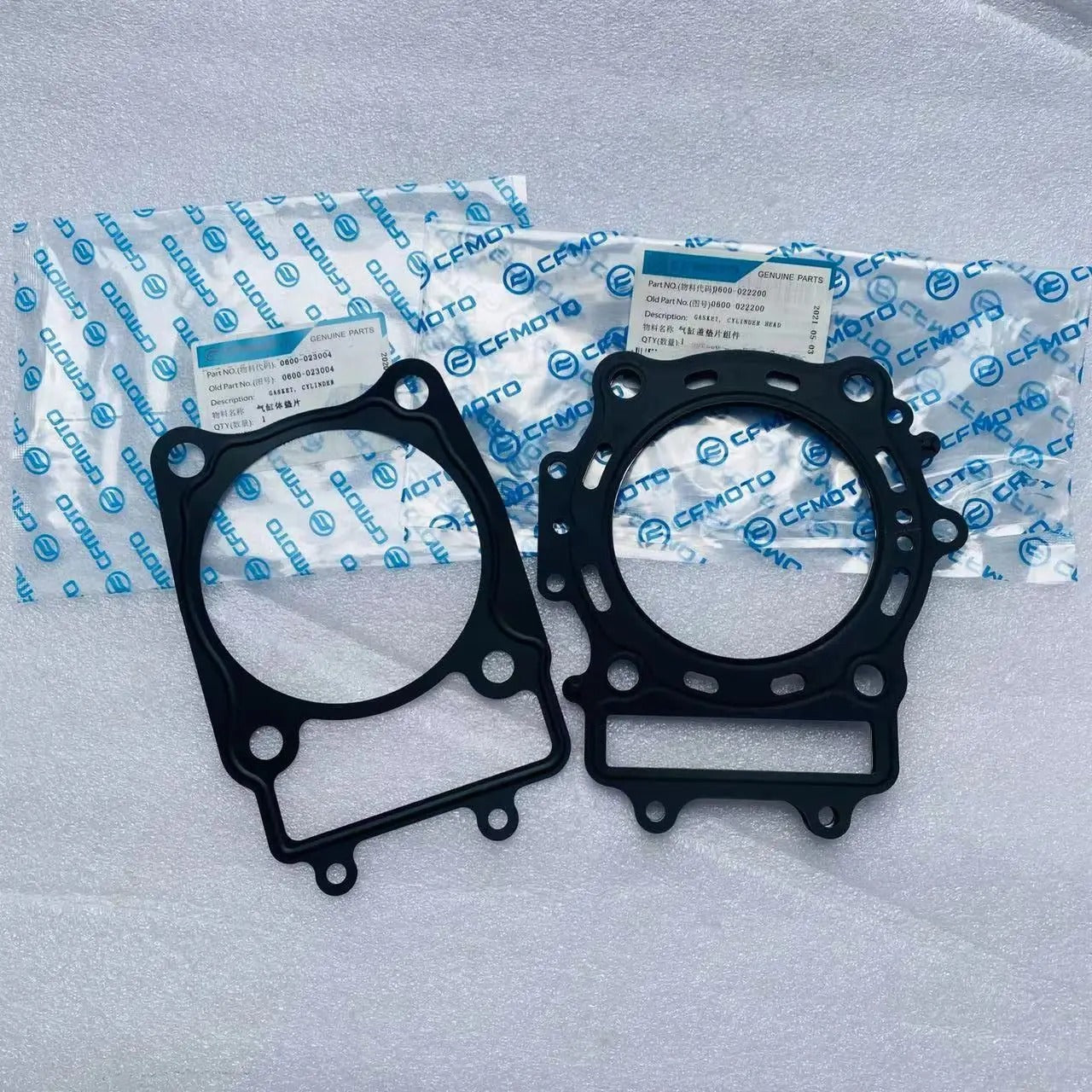 Original CYLINDER HEAD And Clylinder Gasket 0600-022200 & 0600-023004 For CF MOTO 600cc ATV UTV Parts X6 Z6 CF196S Engine Part