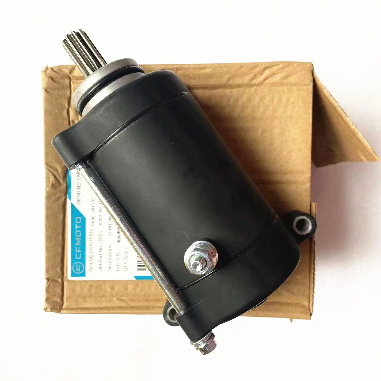 Original Starting Motor Starter For CF MOTO 600cc625cc ATV UTV Parts X6 Z6 CF196S Engine Part 0600-091100