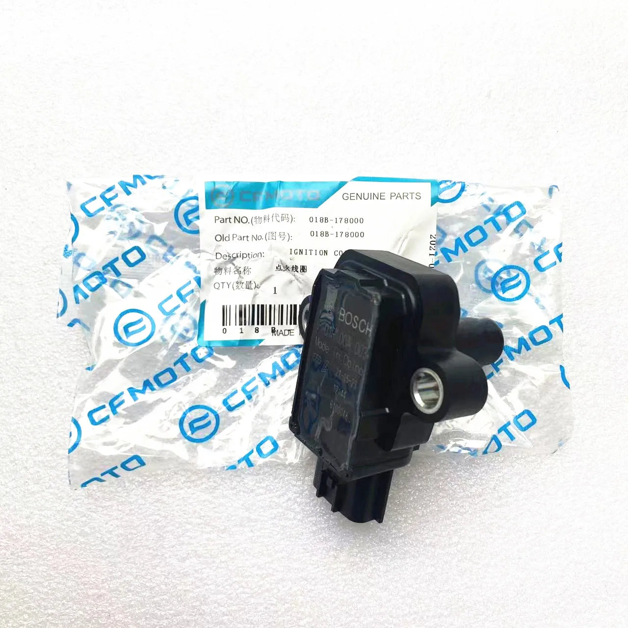 Original IGNITION COIL 018B-178000 For CF MOTO 450CC 550CC 600CC 625CC ATV UTV Cforce Zforce Uforce Model Parts Renli buggy