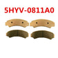 2Pairs ORIGINAL Front Brake Sintered Pads 5HYV-0811A0 For CFMoto ATV SSV CF800ATR CF800AZ CF1000ATR CF1000AZCF1000STR CF1000S