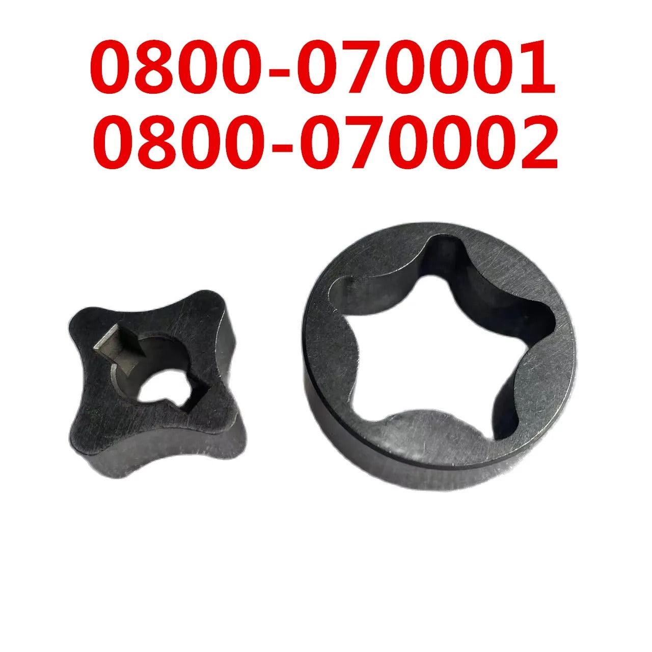 ORIGINAL INNER AND OUTER ROTOR OF OIL PUMP For CF MOTO 800CC ATV UTV Parts 0800-070001 0800-070002 X8 Z8 U8