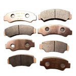 4PAIRS Front & Rear SINTERED Brake Pads 9AWA-0811A0&7020-0810A0 9DQV-0813A1 9DQV-0815A1For CFMoto NEW600 850 1000UTV ATV450 520