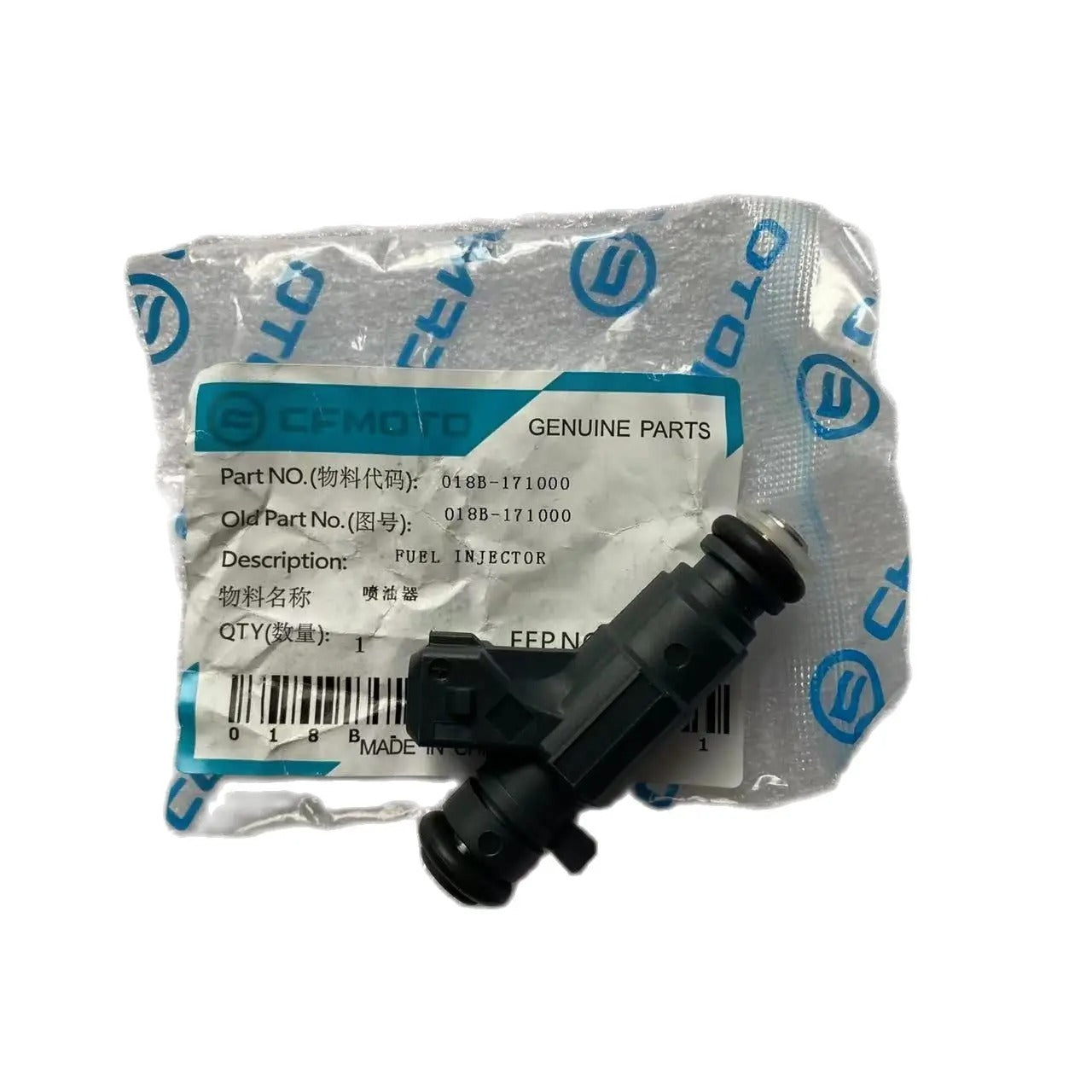 Original Fuel Injector  For CF MOTO 500 600cc 625cc ATV UTV Parts X6 Z6  Engine 018B-171000 Massimo UTV