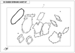 1Set ORIGINAL Package Full Engine Gasket Set 0JYA-0000A0-00002 For CFMoto NEW 800 850 1000 ATV UTV Cforce Zforce X10 Z10