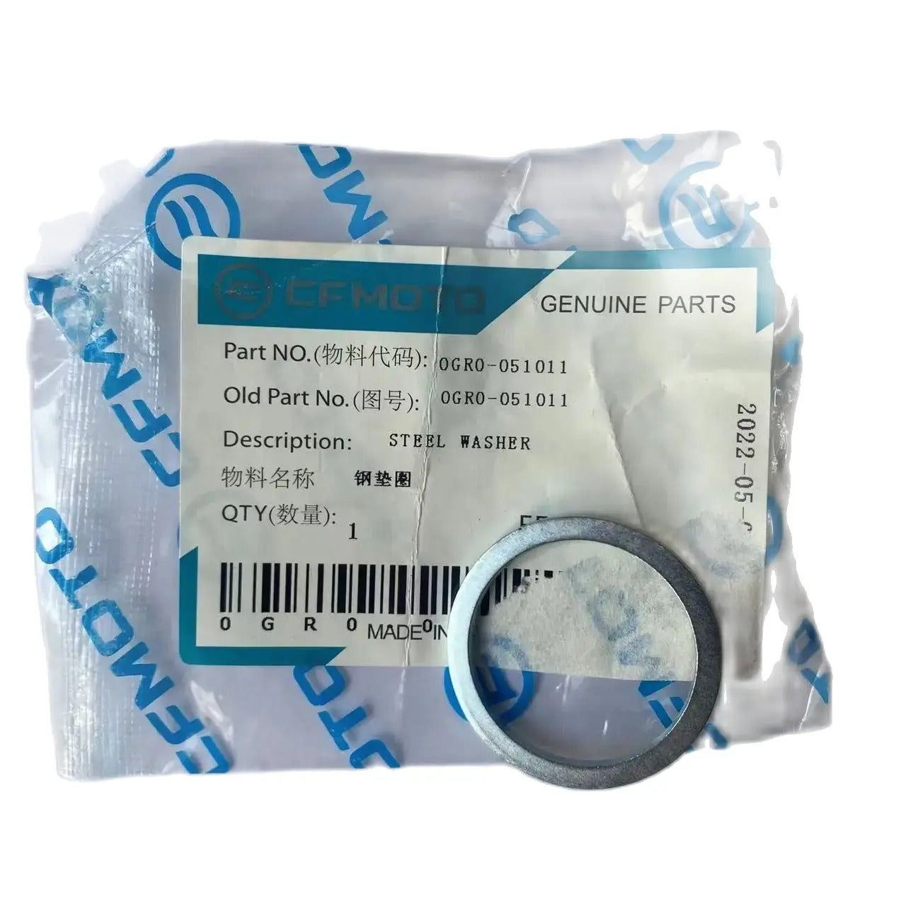 ORIGINAL Package Drive Pulley NUT 0JYA-051013-10001 And Steel Washer 0GR0-051011 For CFMoto 450 520 625 850 1000 Quads ATV UTV