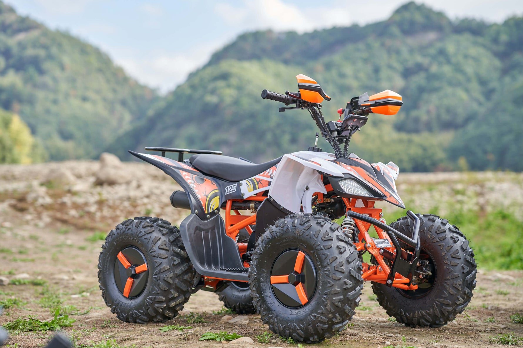 ATV EverJoy Sports de 125 cc, monocilíndrico con arranque eléctrico