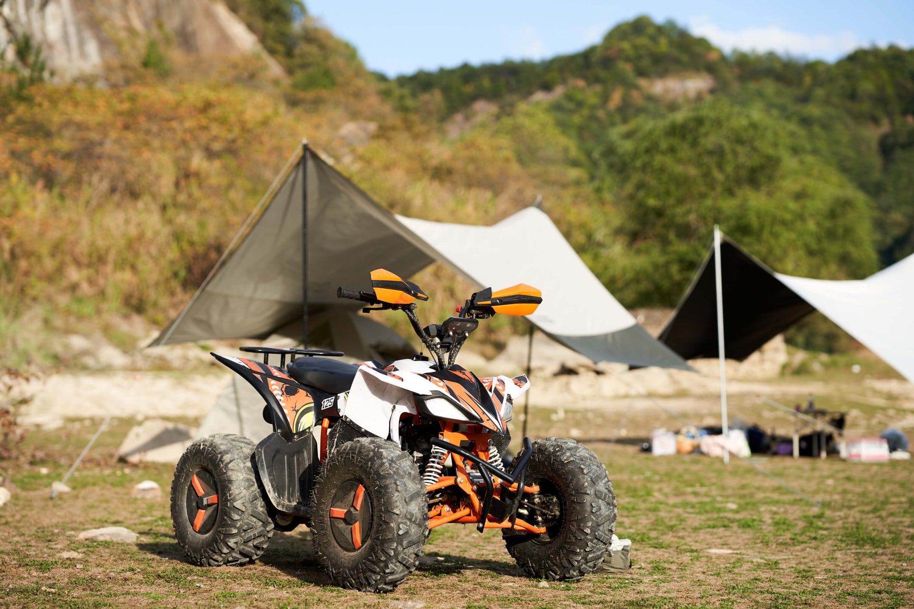 ATV EverJoy Sports de 125 cc, monocilíndrico con arranque eléctrico