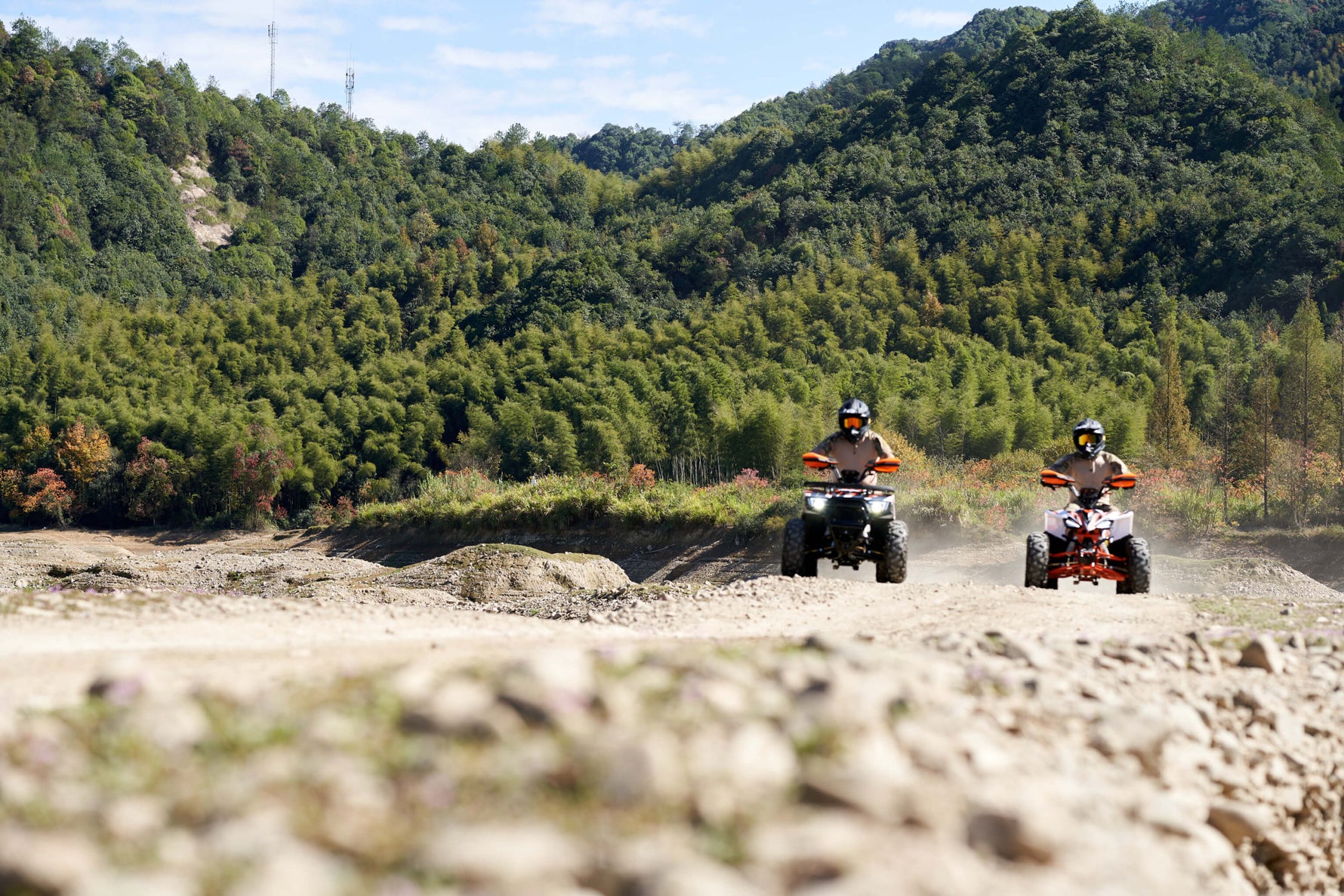 ATV EverJoy Sports de 125 cc, monocilíndrico con arranque eléctrico
