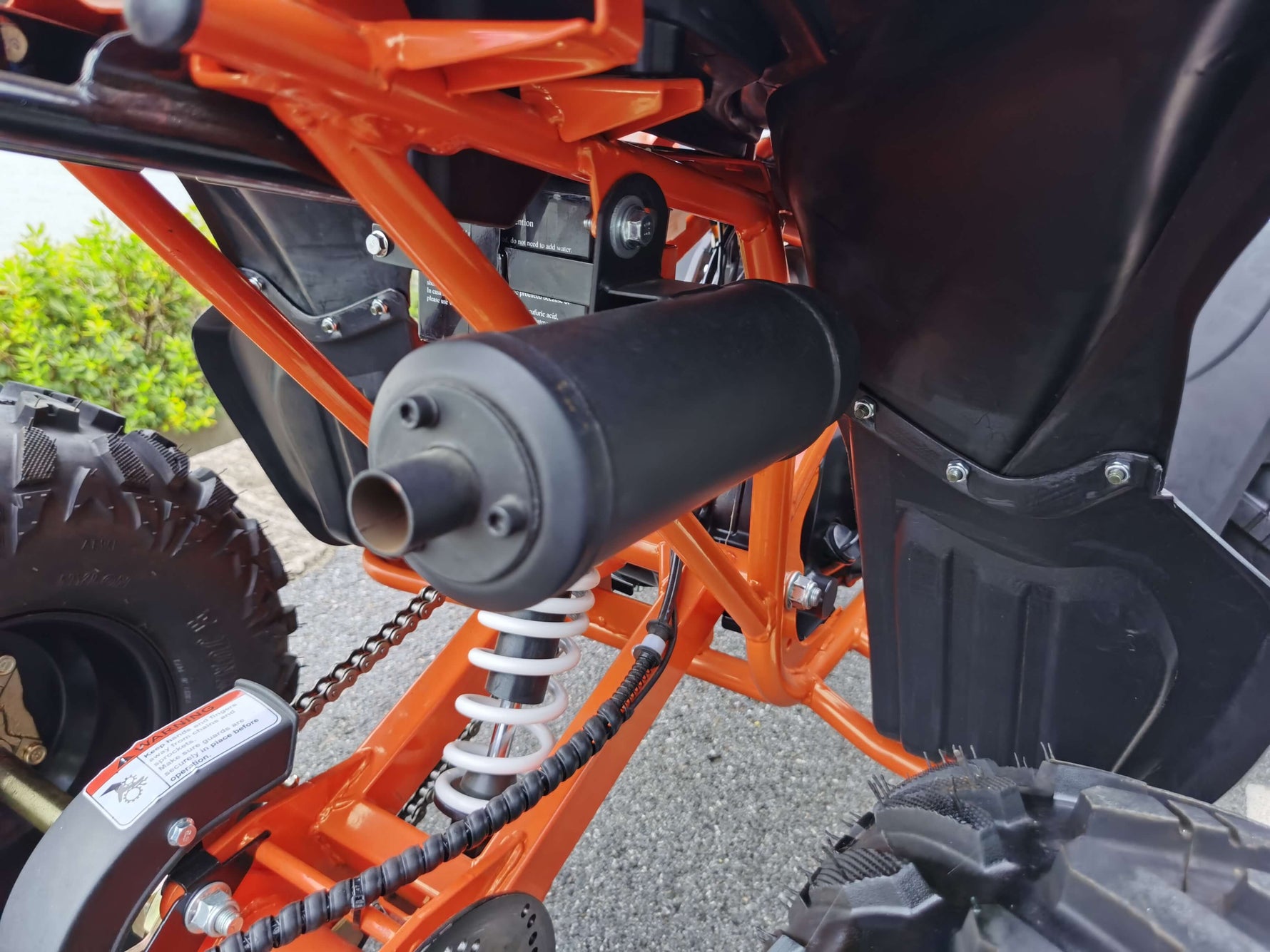 ATV EverJoy Sports de 125 cc, monocilíndrico con arranque eléctrico
