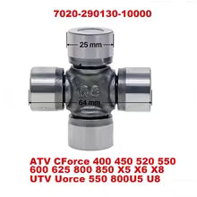 100% ORIGINAL Universal Joint25*64 of Drive Shaft 7020-290130-10000 For CFMOTO520 625ATV Cforce X5 X6 Zforce Z5 Z6 Z8 U5 U8 U10