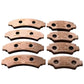 ORIGINAL Whole Set Front and Rear Brake Pads A03E11120001 & A03E11320001 For Segway 600 ATV Snarler AT6 L E5 Snarler AT6 S T3b