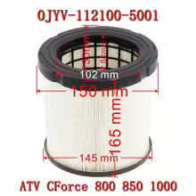 100% ORIGINAL Air Filter 0JYV-112100-5001 For CF 2024-2025 NEW800 850 1000CC ATV QUAD CFORCE 800HO 800HO EPS LTD CFORCE1000 EPS