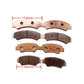 ORIGINAL Whole Set Front and Rear Brake Pads A03E11120001 & A03E11320001 For Segway 600 ATV Snarler AT6 L E5 Snarler AT6 S T3b