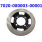 Original Front Brake Disc 7020-080003-00001 For MOTO ATV UTV Parts 450 520 625 800 950 1000CC Cforce Zforce Models