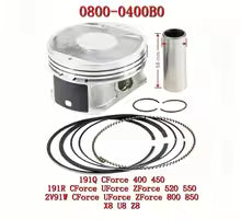 ORIGINAL Package Piston Kit (with Ring &Pin& Circlip and Mark 2) 0800-0400B0-0002 For CF 2013-2022Years 800 X8 Z8 U8 CF800-2