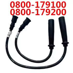 1 SET ORIGINAL HIGH-TENSION CABLE 1 and 2 0800-179100 0800-179200 For C F 800CC ATV UTV Parts X8 Z8 U8