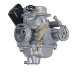 GY6 Carburetor for 150cc 125cc 152QMJ 157QMI 4 Stroke Engines Electric Choke Motorcycle Scooter Gas Go Kart ATV PD24J Carb