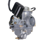 GY6 Carburetor for 150cc 125cc 152QMJ 157QMI 4 Stroke Engines Electric Choke Motorcycle Scooter Gas Go Kart ATV PD24J Carb