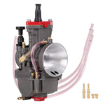 Carburador de motocicleta de alto rendimiento PWK34 de 34 mm para 250 cc y 300 cc con surtidores, compatible con YAMAHA, KAWASAKI, SUZUKI, Dirt Bike, Mini Bike, SSR, TTR, Apollo, Zongshen Engine.