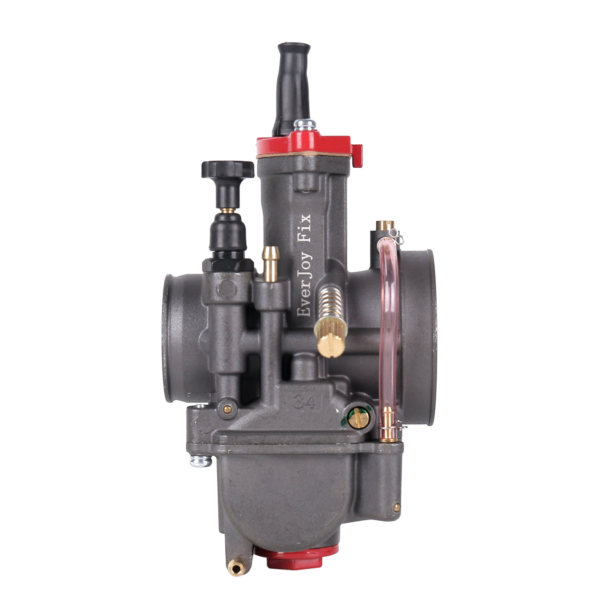 Carburador de motocicleta de alto rendimiento PWK34 de 34 mm para 250 cc y 300 cc con surtidores, compatible con YAMAHA, KAWASAKI, SUZUKI, Dirt Bike, Mini Bike, SSR, TTR, Apollo, Zongshen Engine.