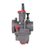 Carburador de motocicleta de alto rendimiento PWK34 de 34 mm para 250 cc y 300 cc con surtidores, compatible con YAMAHA, KAWASAKI, SUZUKI, Dirt Bike, Mini Bike, SSR, TTR, Apollo, Zongshen Engine.